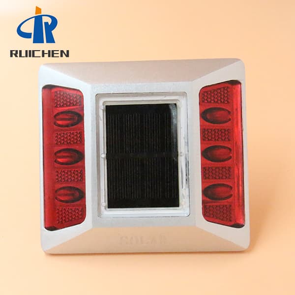 Horseshoe Road Solar Stud Light For Parking Lot With Anchors